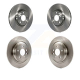 Front Rear Disc Brake Rotors Kit For Volvo S60 V70 With 300mm Diameter Rotor