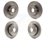 Front Rear Disc Brake Rotors Kit For Hyundai Genesis Coupe