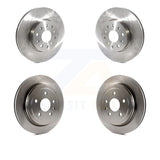 Front Rear Disc Brake Rotors Kit For Cadillac CTS