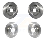 Front Rear Disc Brake Rotors Kit For Hyundai Elantra Kia Forte Veloster