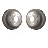 Rear Brake Drums Pair For Chevrolet K1500 GMC K2500 C2500 Express 2500 Savana