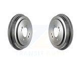 Rear Brake Drums Pair For Hyundai Accent Kia Rio Rio5