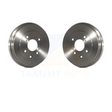 Rear Brake Drums Pair For Nissan Sentra Versa Cube