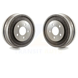 [Rear] 2002 Jeep Liberty Premium OE Brake Drum Pair Kit For Max Braking