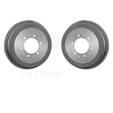 Rear Brake Drums Pair For Toyota Tacoma 4Runner Pickup Tundra T100