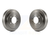 Rear Drums Pair For Jeep Patriot Compass Dodge Caliber Chrysler Sebring Avenger