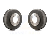 Rear Brake Drums Pair For Nissan Frontier Xterra Pickup D21