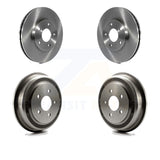 Front Rear Disc Brake Rotors Drums Kit For Chevrolet HHR