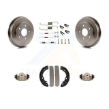 Rear Brake Drum Shoes Spring And Cylinders Kit For Honda Civic