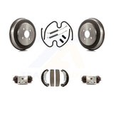 Rear Brake Drum Shoe Spring Cylinder Kit For Chevrolet Cobalt Saturn Ion Pontiac