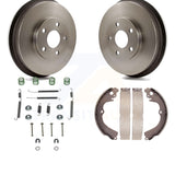 Rear Brake Drum Shoes And Spring Kit For Subaru Forester Impreza