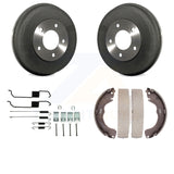 Rear Brake Drum Shoes & Spring Kit For Ford Escape Mazda Tribute Mercury Mariner