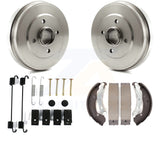 Rear Brake Drum Shoes And Spring Kit For Nissan Versa Note Micra