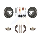 Rear Brake Drum Shoes Spring And Cylinders Kit For Honda Fit