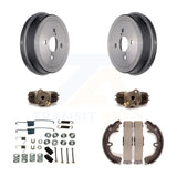Rear Brake Drum Shoes Spring And Cylinders Kit (6Pc) For Toyota Corolla Non-ABS