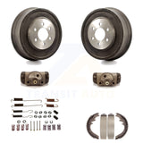 Rear Brake Drum Shoes Spring And Cylinders Kit (6Pc) For Dodge Dakota Durango