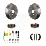 Rear Brake Drum Shoes Spring And Cylinders Kit (6Pc) For Toyota Yaris