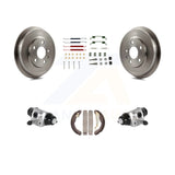 Rear Brake Drum Shoe Spring & Cylinder Kit For Volkswagen Jetta rear brakes