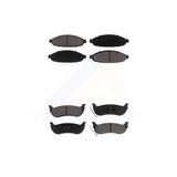 Front Rear Ceramic Brake Pads Kit For 2004-2008 Chrysler Pacifica