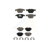 Front Rear Ceramic Brake Pads Kit For BMW 535i xDrive 528i 535d ActiveHybrid 5