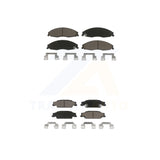 Front Rear Ceramic Brake Pads Kit For Cadillac Pontiac Grand Prix CTS STS