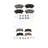 Front Rear Ceramic Brake Pads Kit For Toyota Camry Lexus ES300 Celica