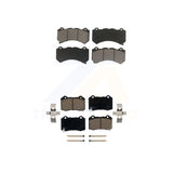 Front Rear Ceramic Brake Pad Kit For Jeep Grand Cherokee Dodge Charger Chevrolet