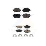 Front Rear Ceramic Brake Pads Kit For 2015 Mini Cooper 1.6L