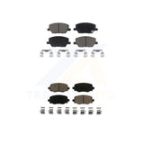 Front Rear Ceramic Brake Pads Kit For Jeep Renegade Fiat 500X