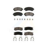 Front Rear Ceramic Brake Pads Kit For Buick Rendezvous Chevrolet Venture Pontiac