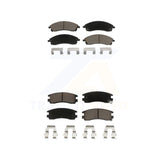 Front Rear Ceramic Brake Pads Kit For 2004 Pontiac Bonneville GXP