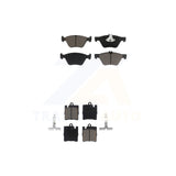 Front Rear Ceramic Brake Pads Kit For Mercedes-Benz E320 CLK320 E430 CLK430