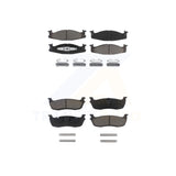 Front Rear Ceramic Brake Pads Kit For 1996 Ford F-150
