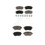 Front Rear Ceramic Brake Pads Kit For Mazda 6