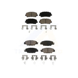 Front Rear Ceramic Brake Pads Kit For Mazda CX-5