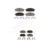 Front Rear Ceramic Brake Pads Kit For 2003-2006 Acura MDX