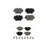 Front Rear Ceramic Brake Pads Kit For BMW X3 X4