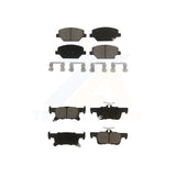 Front Rear Ceramic Brake Pads Kit For Buick Envision With 288mm Diameter Rotor