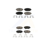Front Rear Ceramic Brake Pads Kit For Mazda 3 Sport