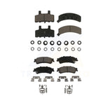 Front Rear Ceramic Brake Pads Kit For GMC Yukon Cadillac 60 Special