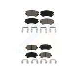 Front Rear Ceramic Brake Pads Kit For Saab 9-5