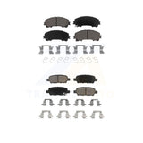Front Rear Ceramic Brake Pads Kit For Nissan Rogue INFINITI Q50 QX50 Q60