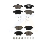 Kit de plaquettes de frein en céramique avant et arrière, pour Volkswagen Passat 