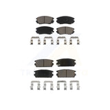 Kit de plaquettes de frein en céramique avant et arrière, pour Chevrolet Equinox GMC Terrain 2010 – 2017 