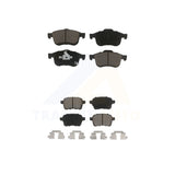 Kit de plaquettes de frein en céramique avant et arrière pour Fiat 500L 2014-2020 