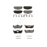 Kit de plaquettes de frein en céramique avant et arrière, pour Nissan Titan Armada INFINITI QX56 TITAN 