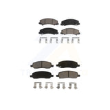 Kit de plaquettes de frein en céramique avant et arrière, pour Buick Lucerne Cadillac DTS 2006 – 2011 