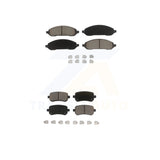 Front Rear Ceramic Brake Pads Kit For 2004-2007 Ford Freestar Mercury Monterey