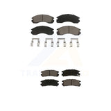 Front Rear Ceramic Brake Pads Kit For Mitsubishi Eclipse 3000GT Galant Dodge