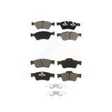 Front Rear Ceramic Brake Pads Kit For Mercedes-Benz ML350 GL450 R350 GL550 ML500